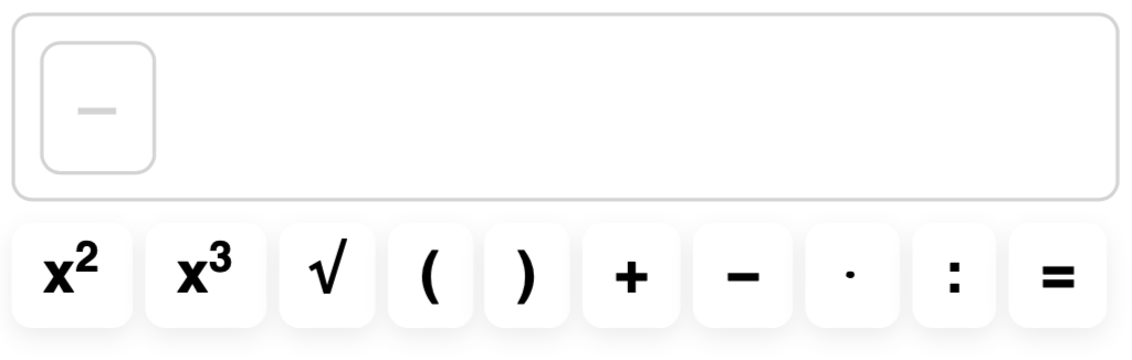 Matematická klávesnice