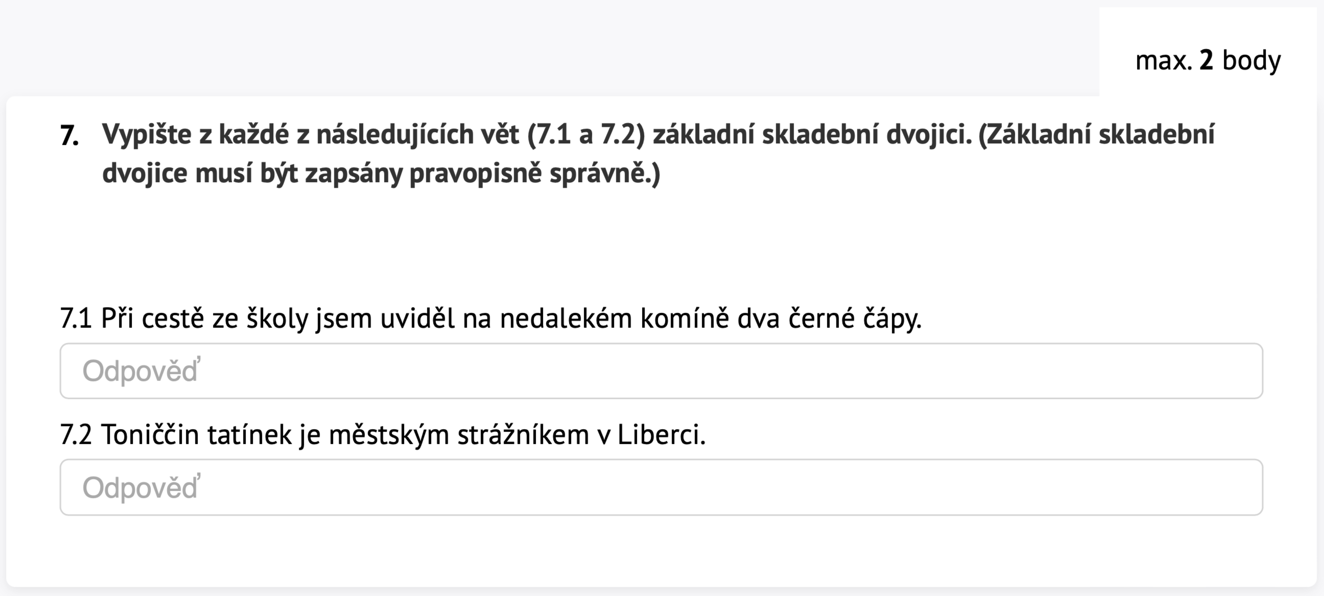Otevřená otázka